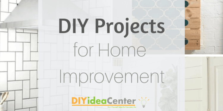 34 DIY Projects for Home Improvement (Easy!) | DIYIdeaCenter.com